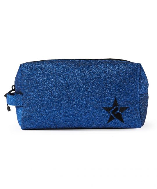 Royal Blue Makeup Bag with Black Zipper – Shop Rebel Cheer